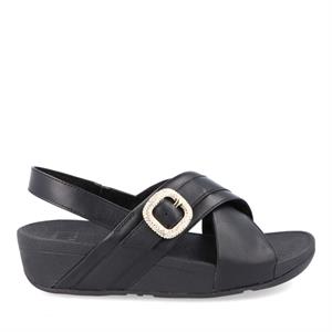 FitFlopTM Lulu crystal-buckle sandal